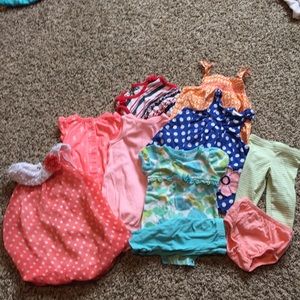 3 months girl summer Lot